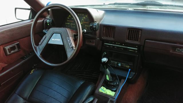 1983 Red Toyota Supra Coupe