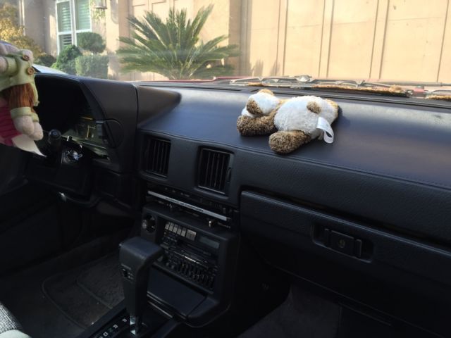 1985 Burgundy Toyota Supra Fastback