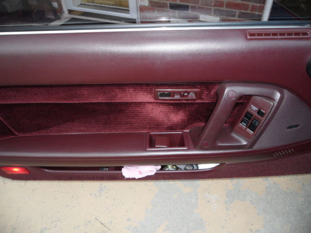 1988 Burgundy Toyota Supra Coupe