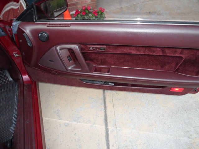 1988 Burgundy Toyota Supra Coupe