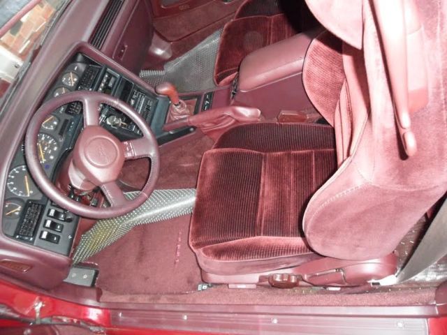 1988 Burgundy Toyota Supra Coupe