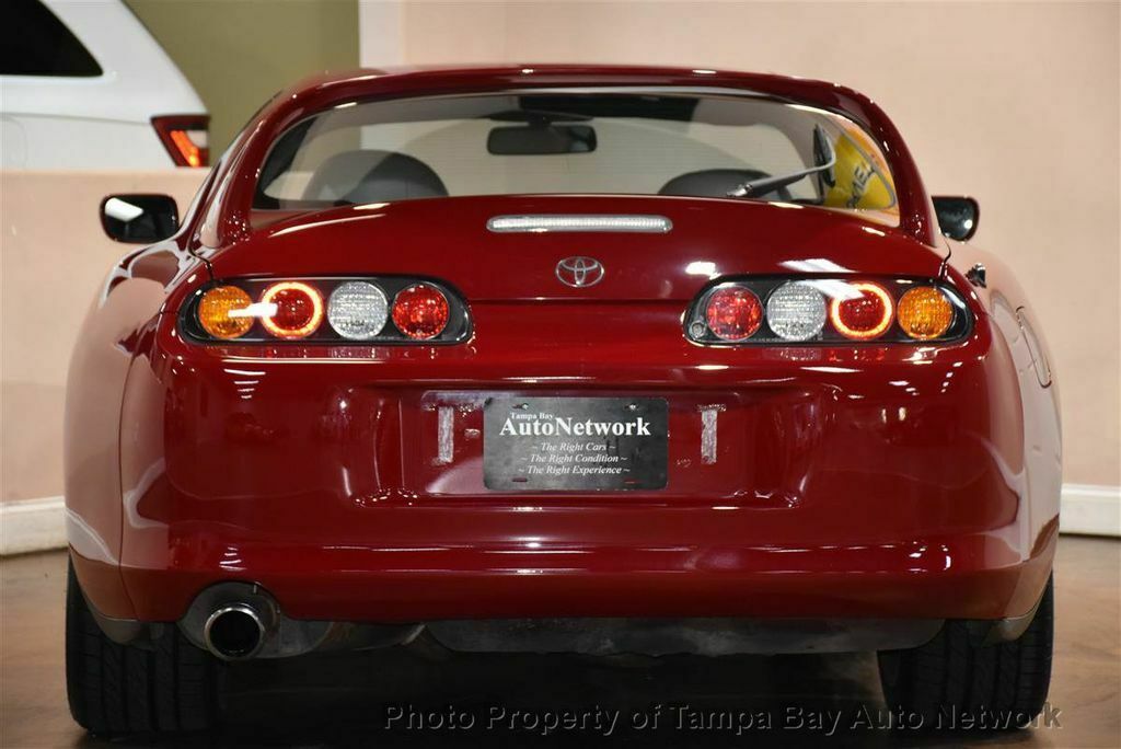 1994 Red Toyota Supra Coupe