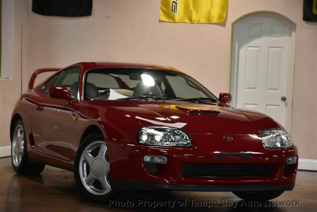 1994 Red Toyota Supra Coupe