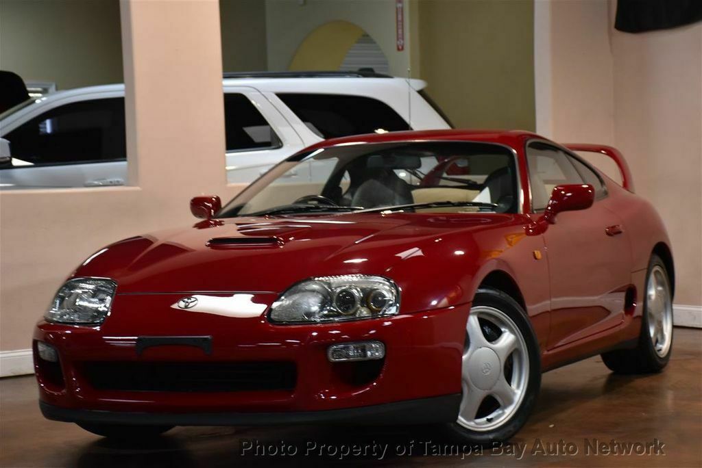 1994 Red Toyota Supra Coupe