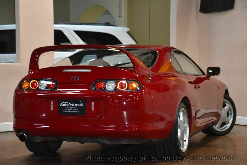 1994 Red Toyota Supra Coupe