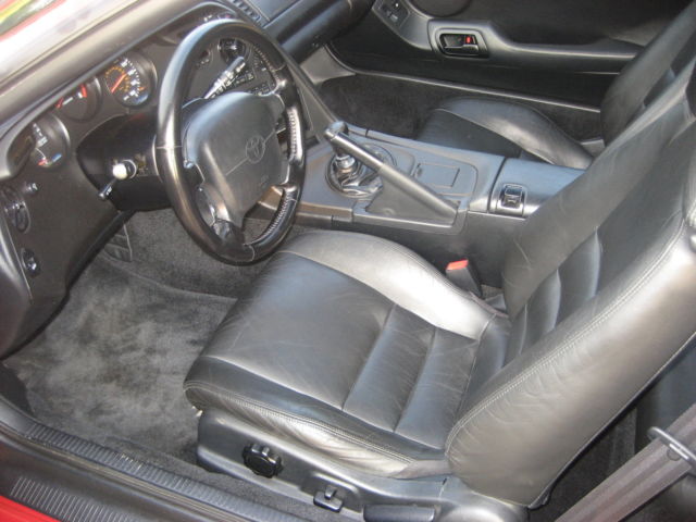 1994 Red Toyota Supra Coupe