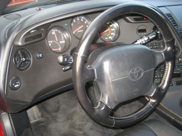 1994 Red Toyota Supra Coupe