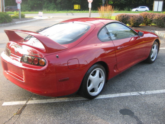 1994 Red Toyota Supra Coupe