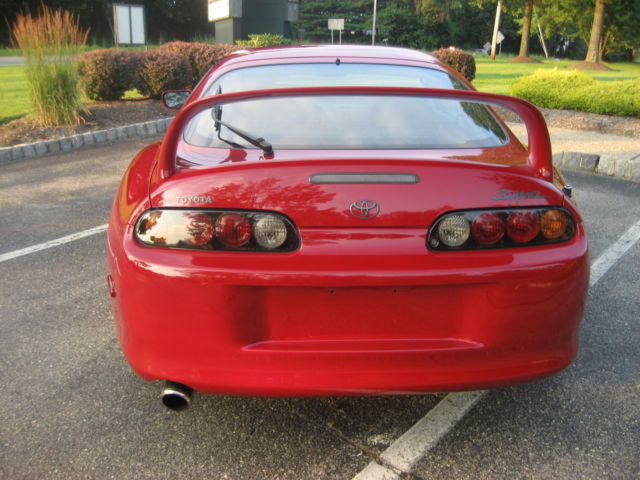 1994 Red Toyota Supra Coupe