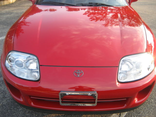 1994 Red Toyota Supra Coupe