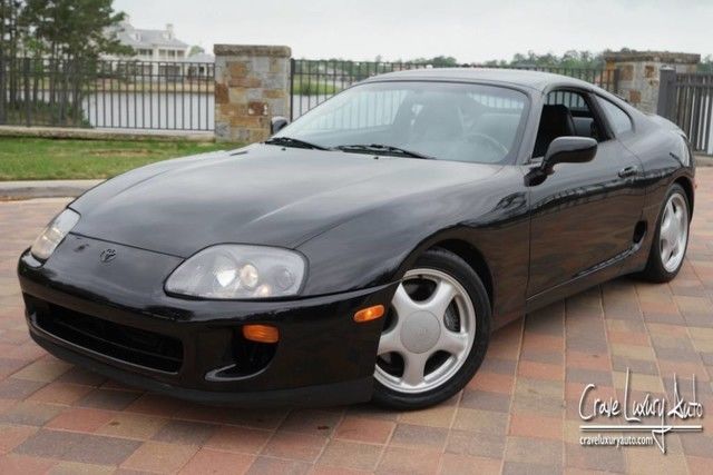 1994 Black Toyota Supra Coupe
