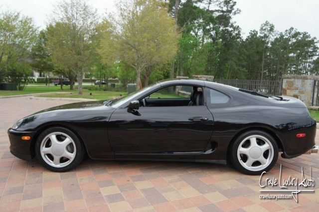 1994 Black Toyota Supra Coupe