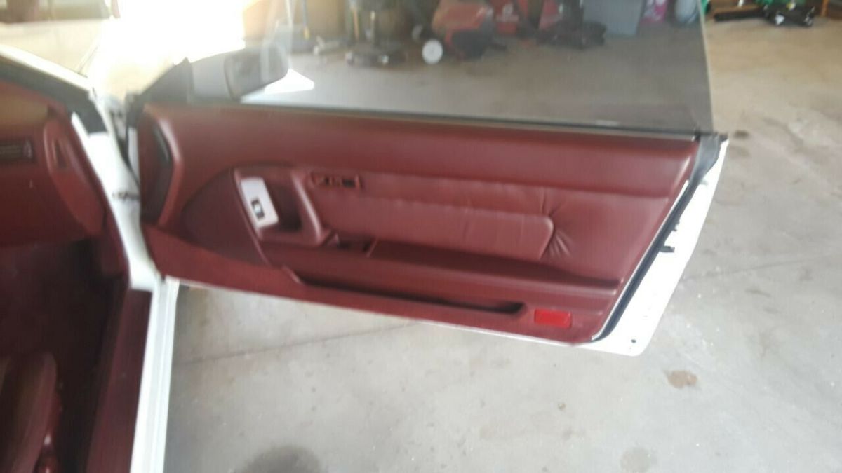 1992 White Toyota Supra Hatchback