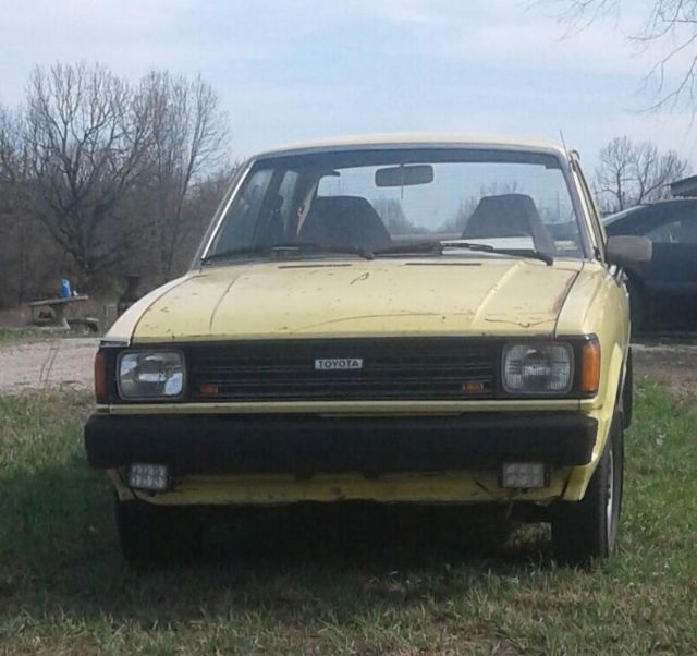 1981 Yellow Toyota Tercel Sedan