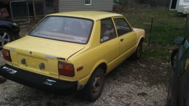 1981 Yellow Toyota Tercel Sedan