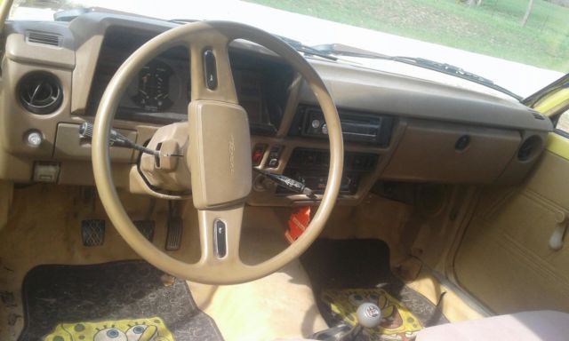 1981 Yellow Toyota Tercel Sedan