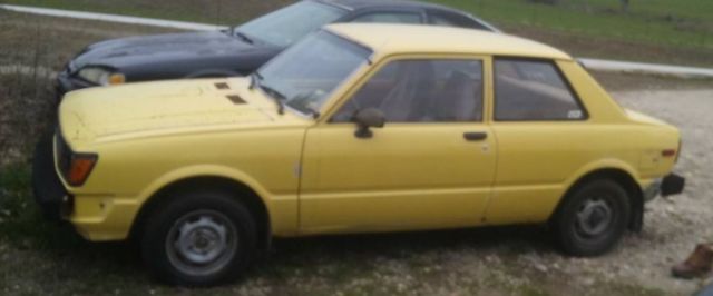 1981 Yellow Toyota Tercel Sedan