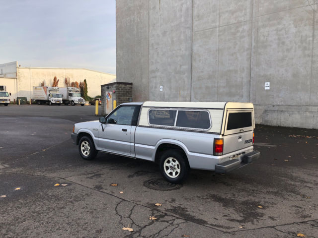 1989 Silver Mazda B-Series Pickups Standard Cab Pickup
