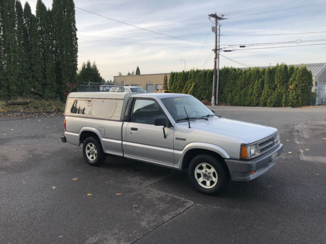 1989 Silver Mazda B-Series Pickups Standard Cab Pickup