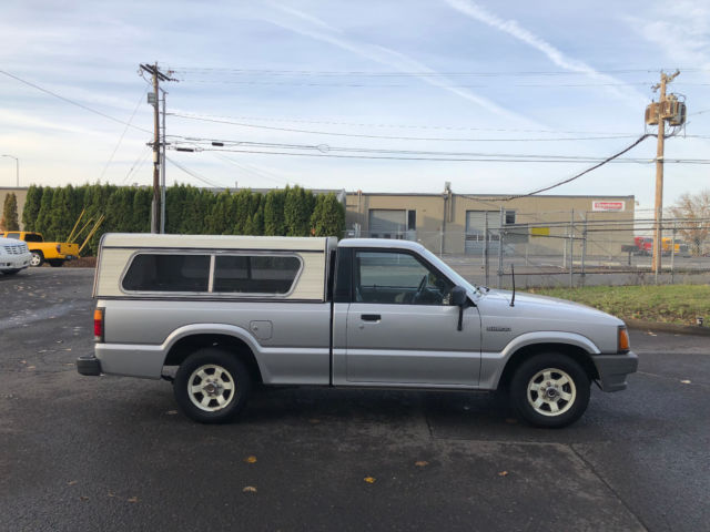 1989 Silver Mazda B-Series Pickups Standard Cab Pickup
