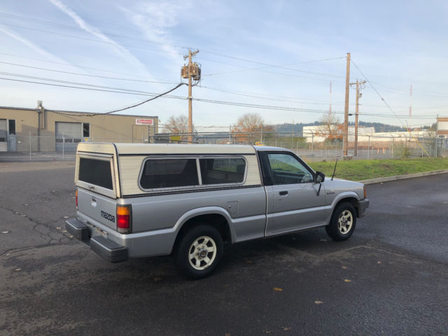 1989 Silver Mazda B-Series Pickups Standard Cab Pickup