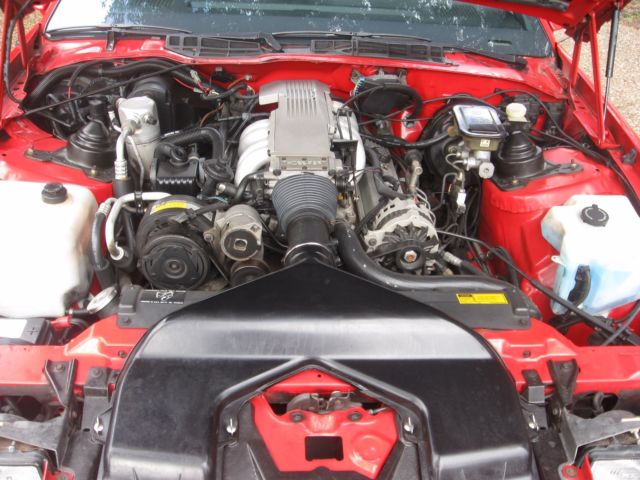 1989 Red Chevrolet Camaro Coupe