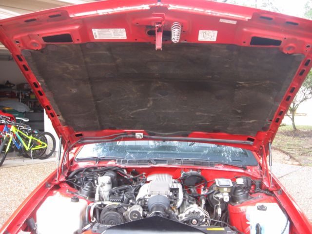 1989 Red Chevrolet Camaro Coupe