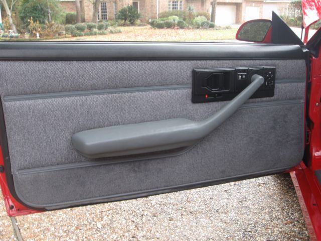 1989 Red Chevrolet Camaro Coupe