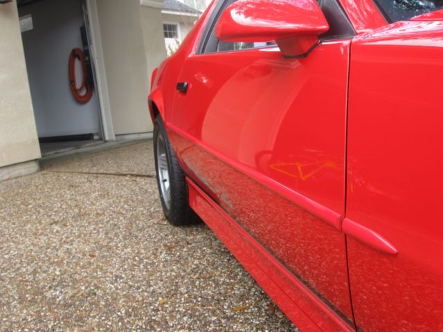 1989 Red Chevrolet Camaro Coupe