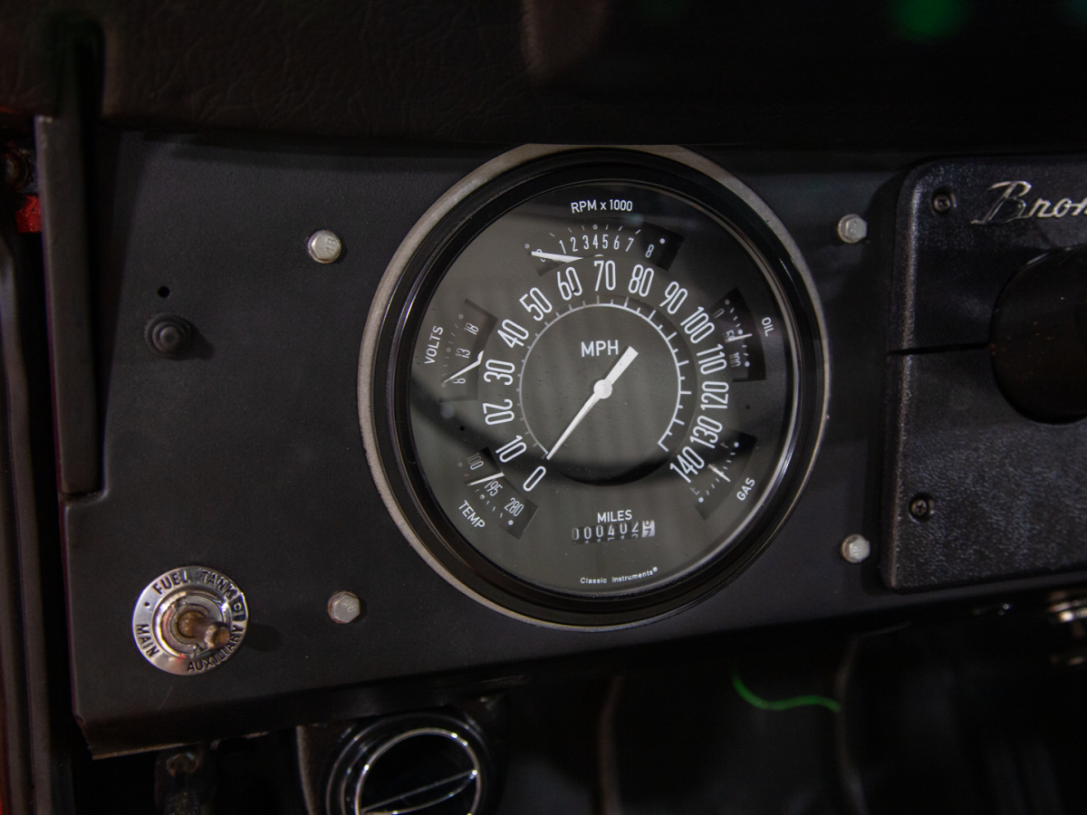 1969 Orange Ford Bronco SUV