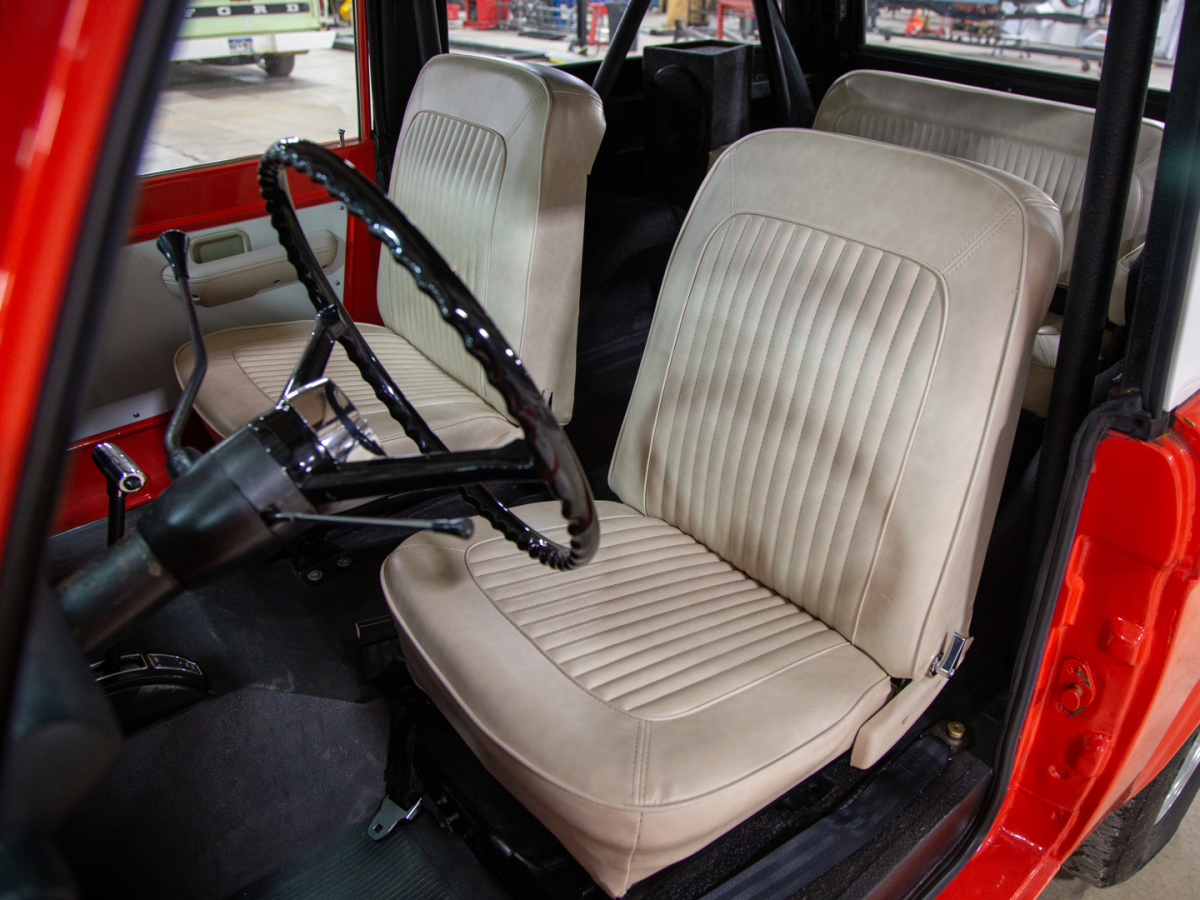 1969 Orange Ford Bronco SUV