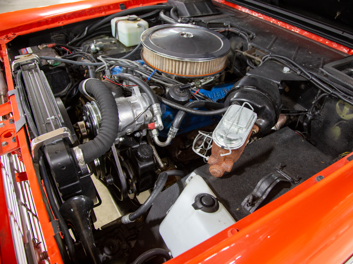 1969 Orange Ford Bronco SUV