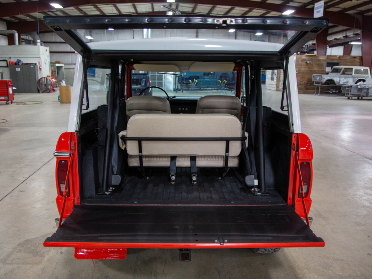 1969 Orange Ford Bronco SUV