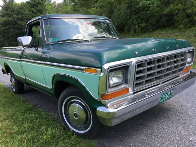1979 Dark Jade Iredescenct/Light Jade Ford F-150 Standard Cab Pickup