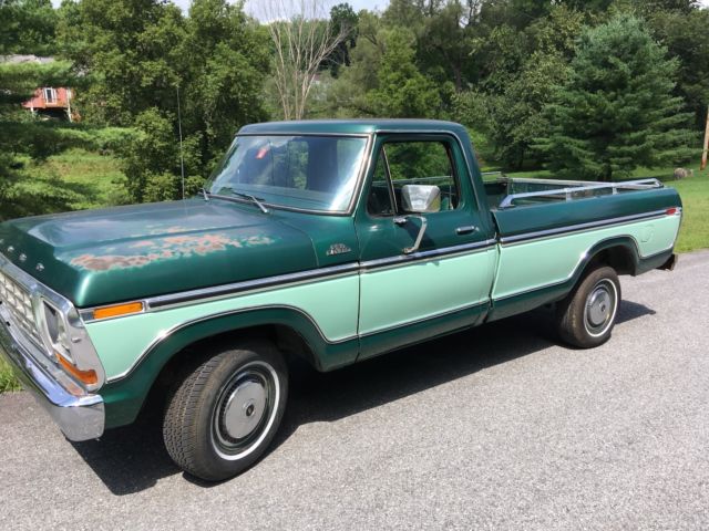 1979 Dark Jade Iredescenct/Light Jade Ford F-150 Standard Cab Pickup
