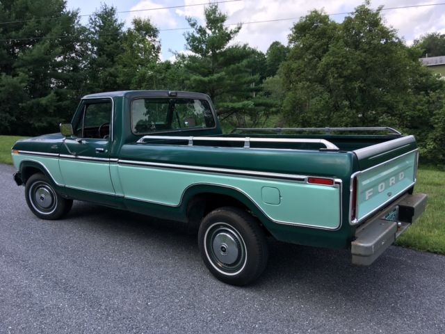 1979 Dark Jade Iredescenct/Light Jade Ford F-150 Standard Cab Pickup