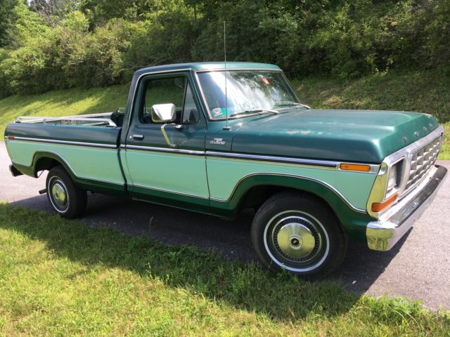 1979 Dark Jade Iredescenct/Light Jade Ford F-150 Standard Cab Pickup
