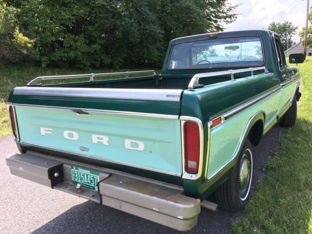 1979 Dark Jade Iredescenct/Light Jade Ford F-150 Standard Cab Pickup