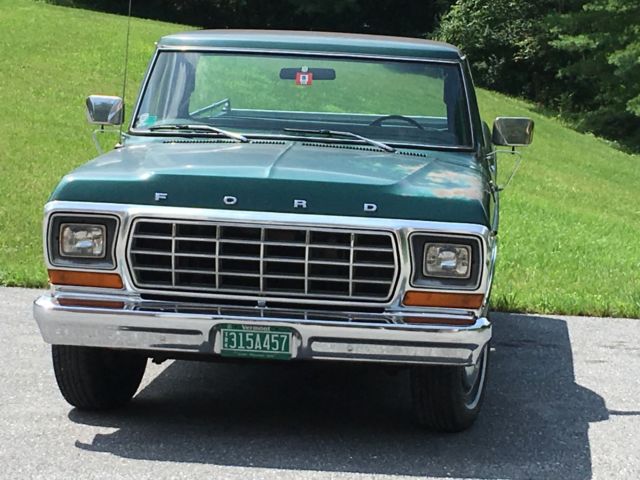1979 Dark Jade Iredescenct/Light Jade Ford F-150 Standard Cab Pickup