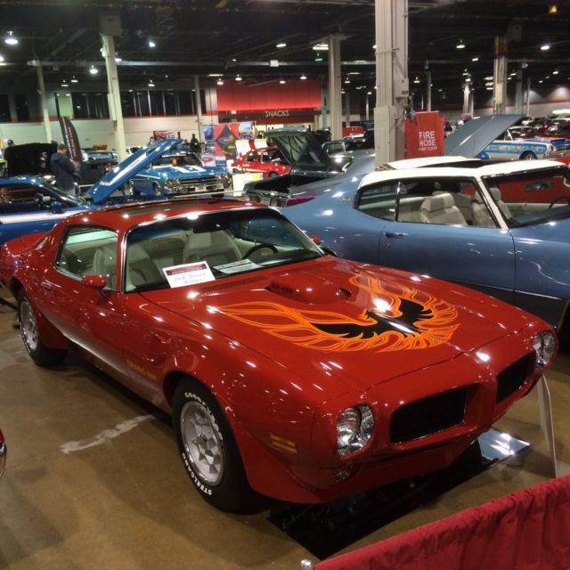 1973 Red Pontiac Trans Am