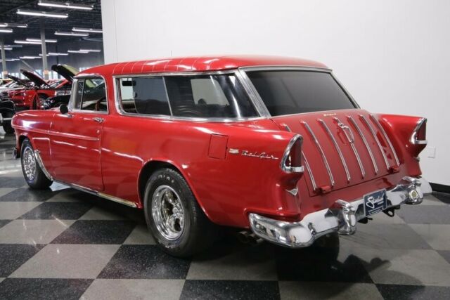 1955 Red Chevrolet Nomad Station Wagon