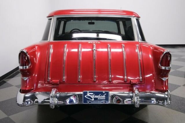 1955 Red Chevrolet Nomad Station Wagon
