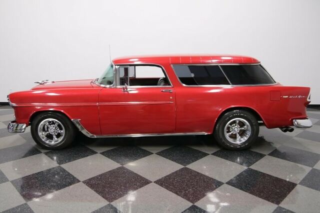 1955 Red Chevrolet Nomad Station Wagon