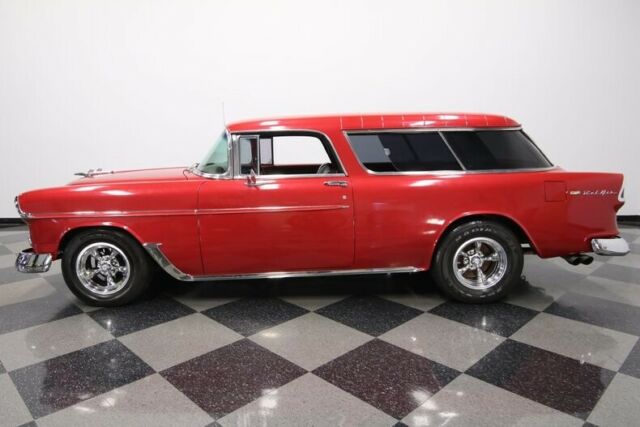 1955 Red Chevrolet Nomad Station Wagon