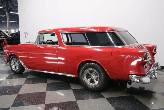 1955 Red Chevrolet Nomad Station Wagon