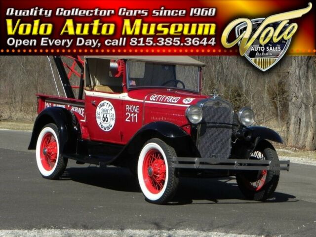 1930 Black Ford Model A Pickup Truck