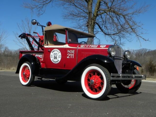 1930 Black Ford Model A Pickup Truck