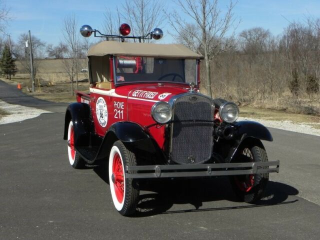1930 Black Ford Model A Pickup Truck