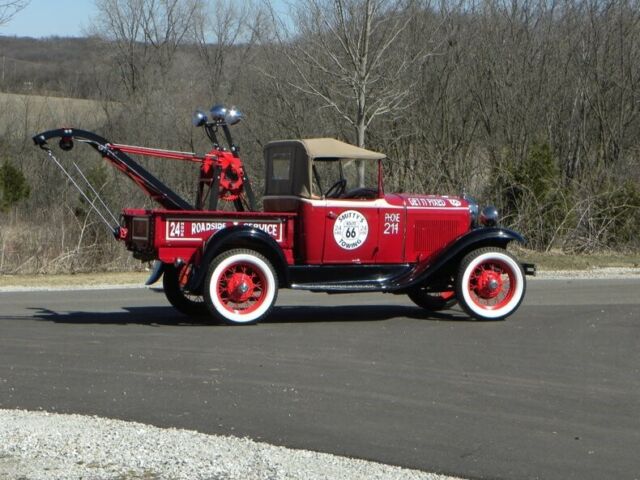 1930 Black Ford Model A Pickup Truck