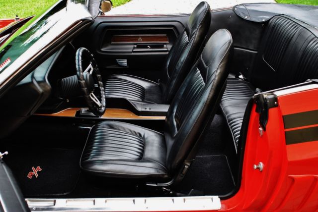 1971 Red Dodge Challenger Convertible